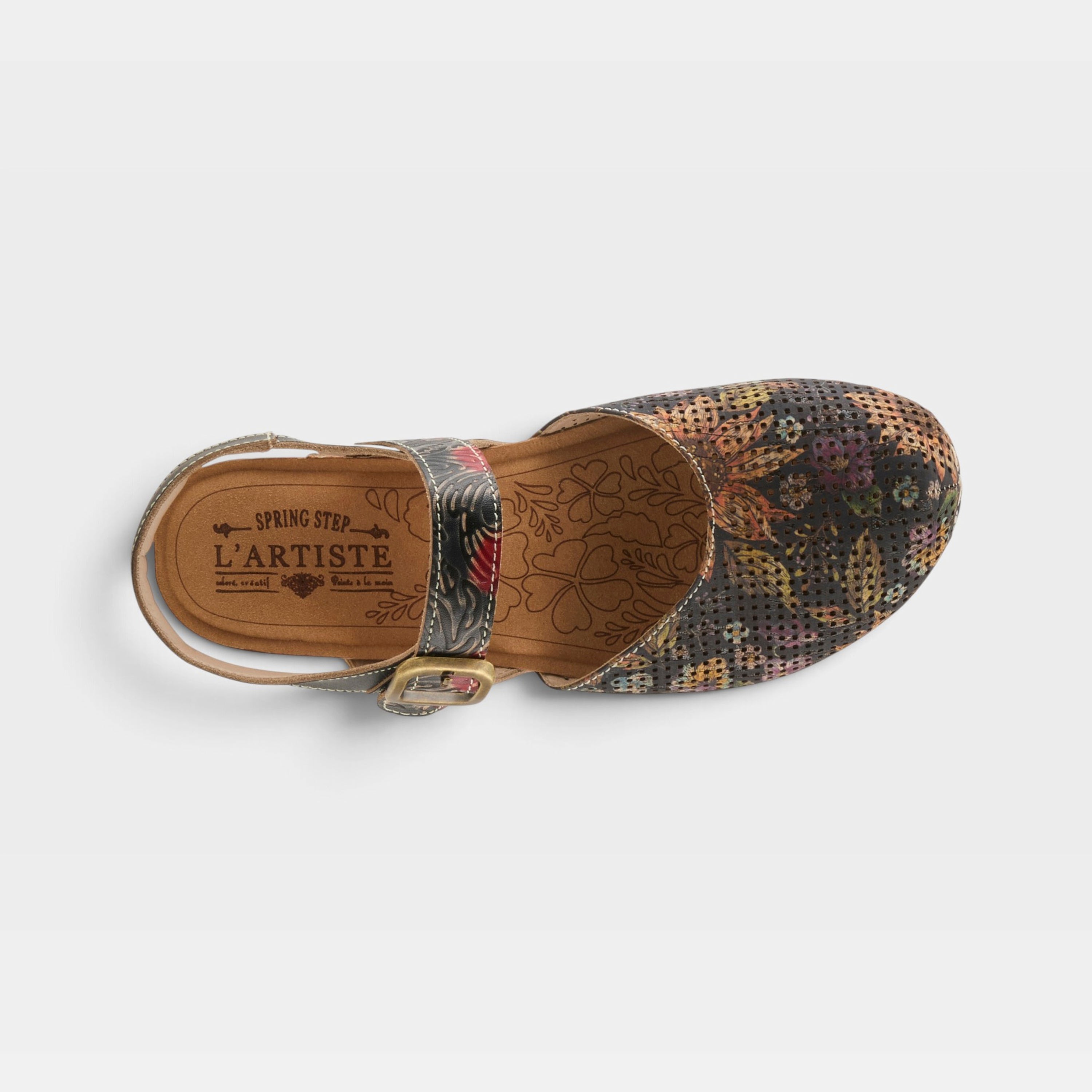 L'Artiste Koraline Comfortable Wedge Sandals – Spring Step Shoes