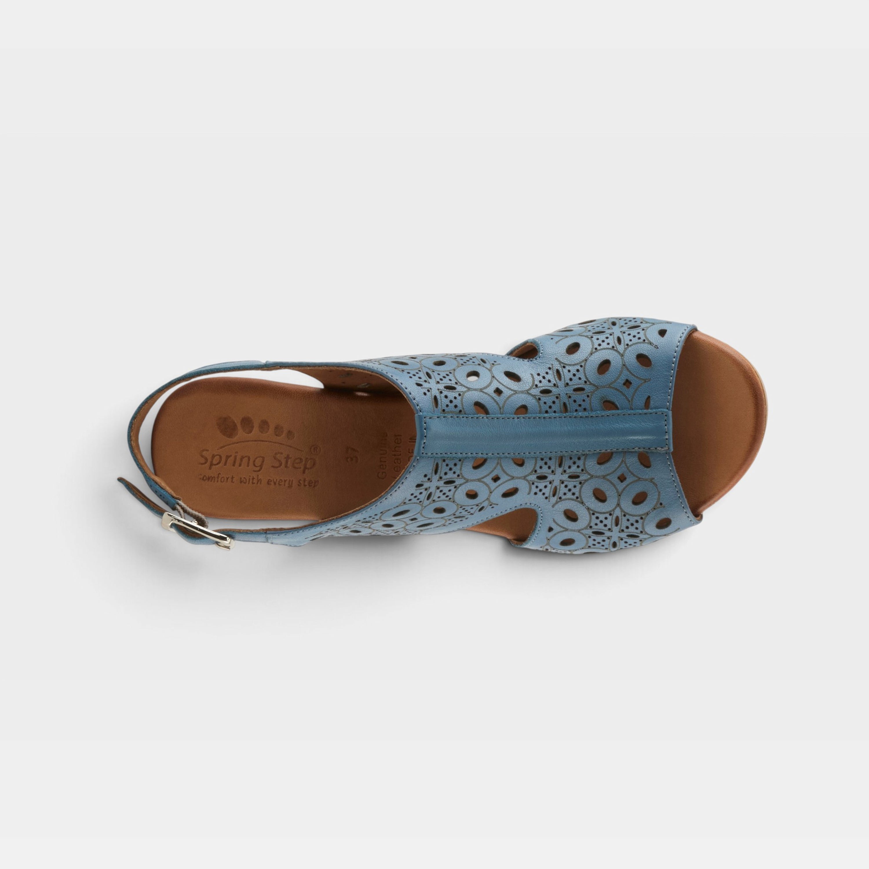 Spring Step Kovach Blue Slingback Sandal