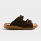 Spring Step Men Kovan Dark Brown Sandal
