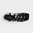 Azura Kutir Black Sandal