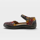 L'Artiste Kysandra-Fleur Mary Jane shoes in Black Multi, side view