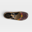 L'Artiste Kysandra-Fleur Mary Jane shoes in Black Multi, top view