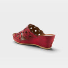 Spring Step Labarnas Red Slide Sandal