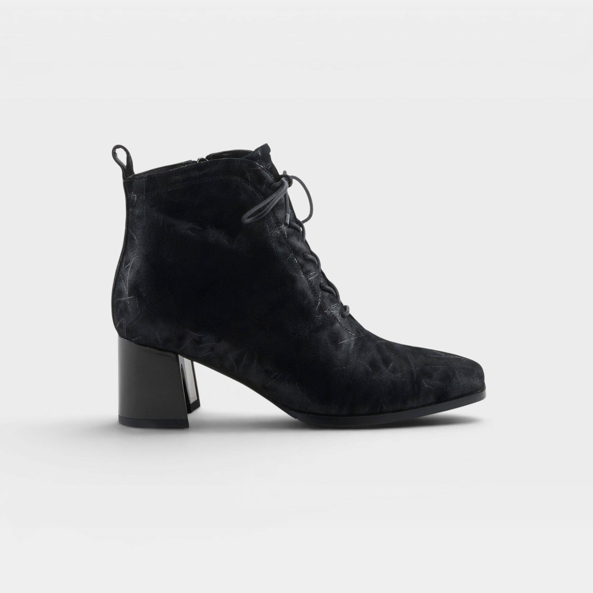 Azura – LaceMeUp – BLACK SUEDE – Boot