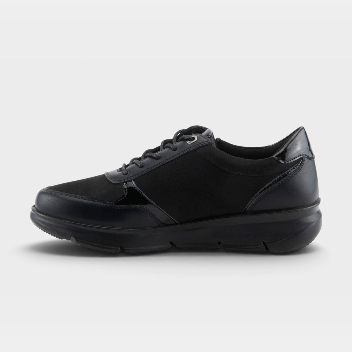 Flexus Lacona Black Sneaker