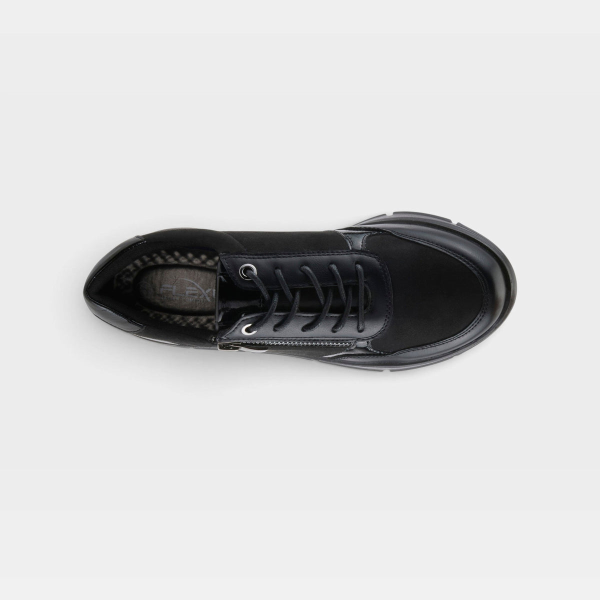 Flexus Lacona Black Sneaker