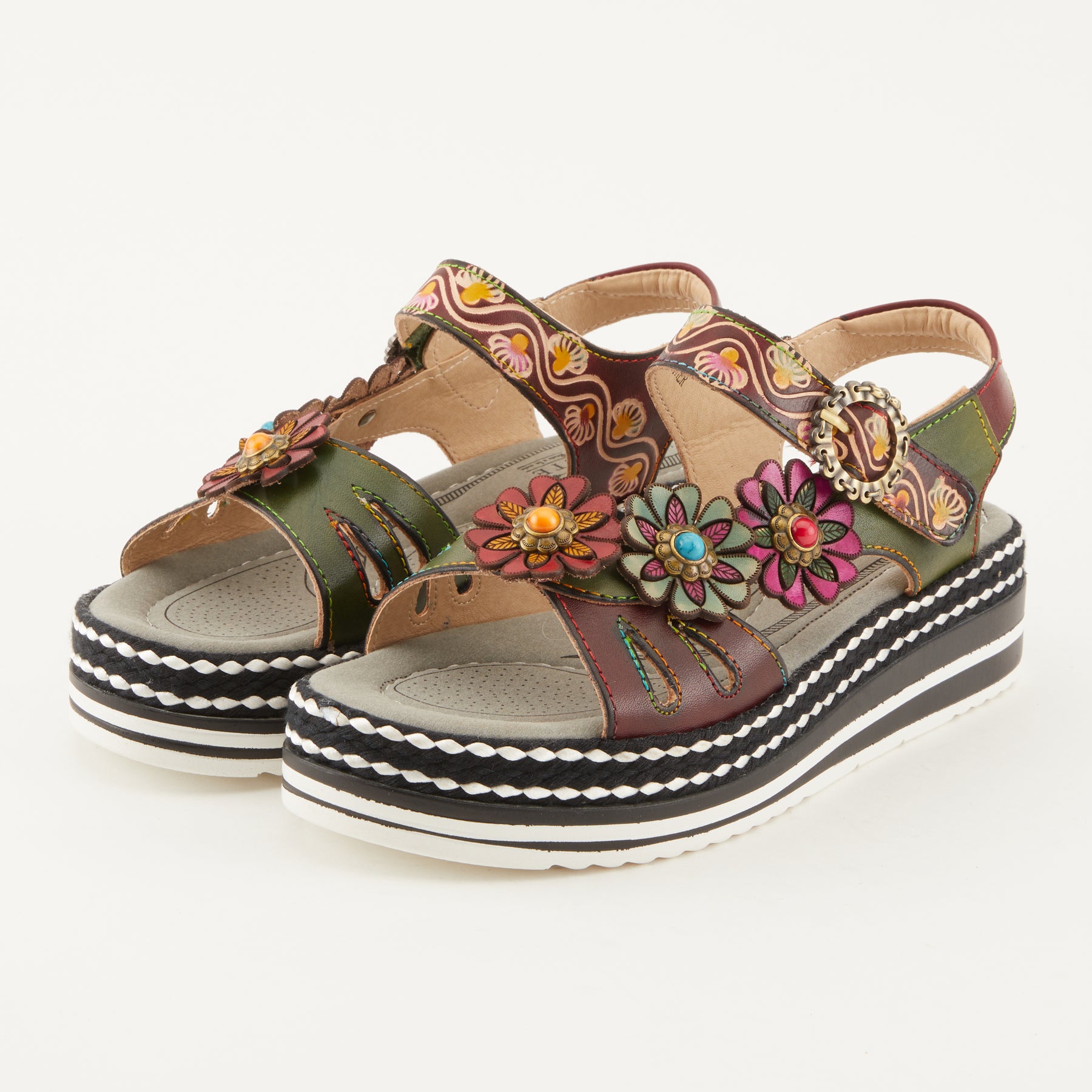 L'artiste Laga Slingback Sandal | Ark Support Heel | Spring Step Shoes