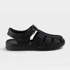 Spring Step Men Laredo Black Sandal