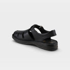 Spring Step Men Laredo Black Sandal