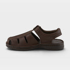 Spring Step Men Laredo Dark Brown Sandal