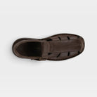 Spring Step Men Laredo Dark Brown Sandal