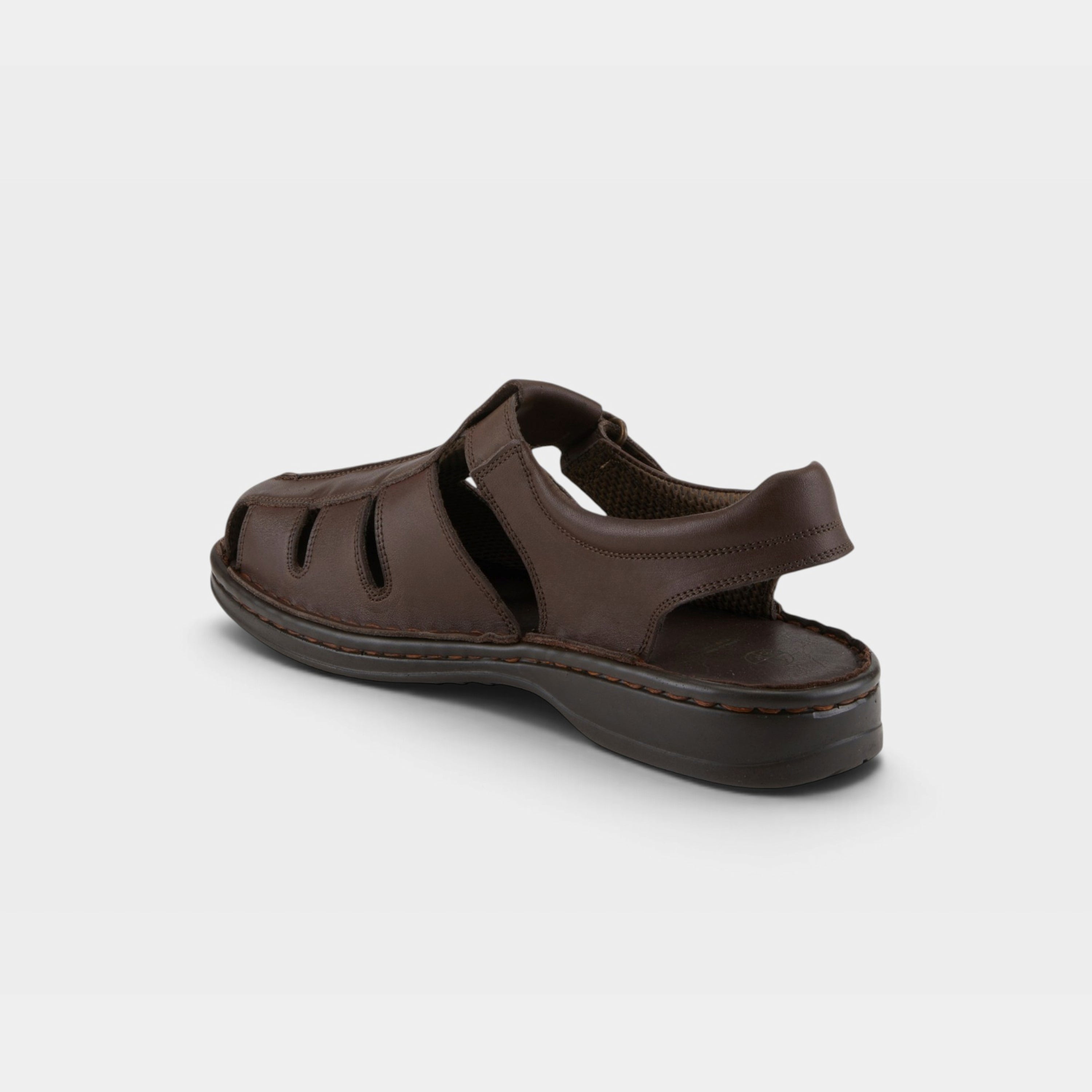 Spring Step Men Laredo Dark Brown Sandal