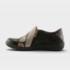 L'Artiste Lata slip-on shoe in Black Multi, side view
