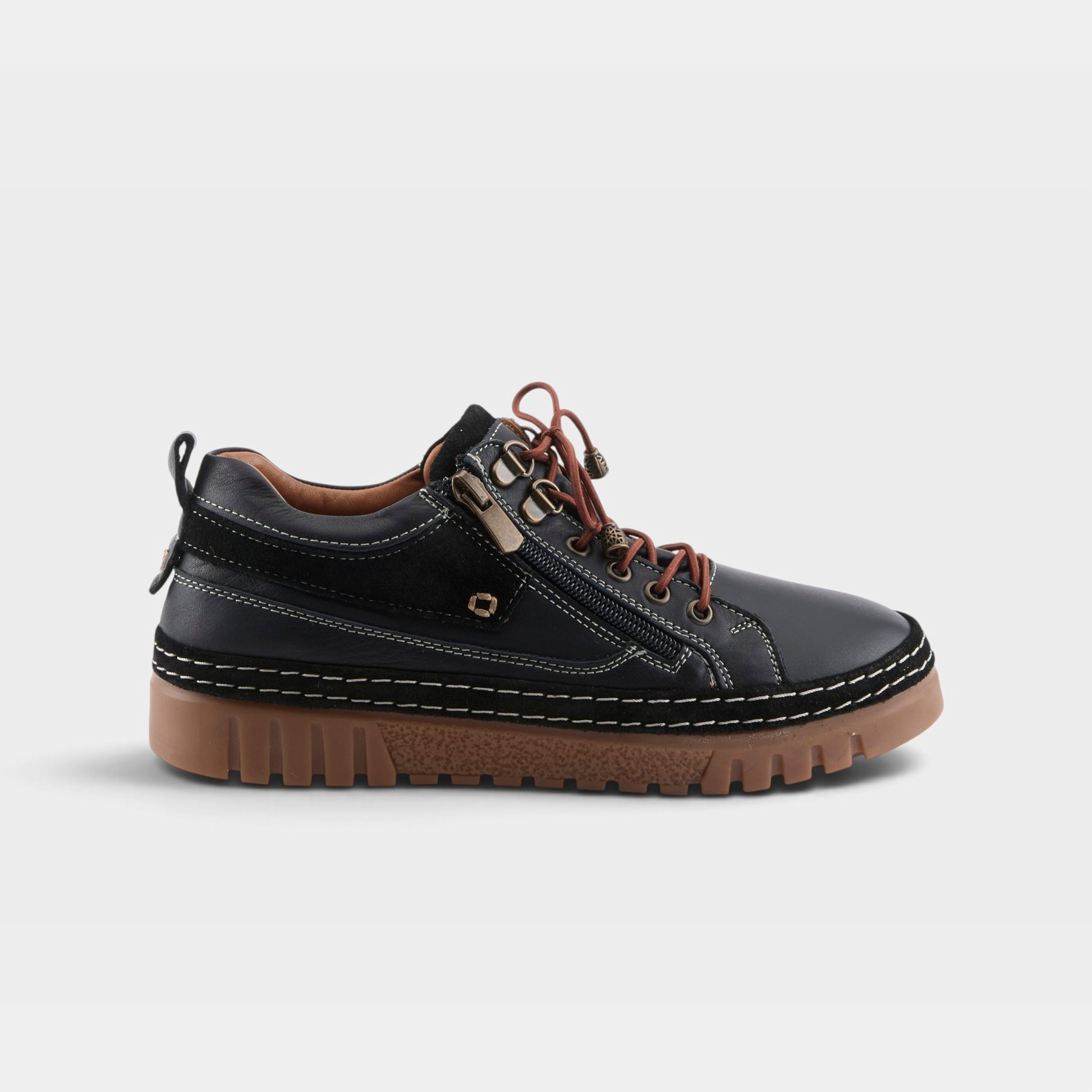 Spring Step Lauria Black Shoe