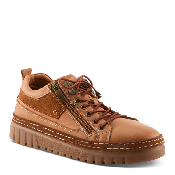 Lauria Lace Up Women's Leather Zipper Shoes - Spring Step Shoes
