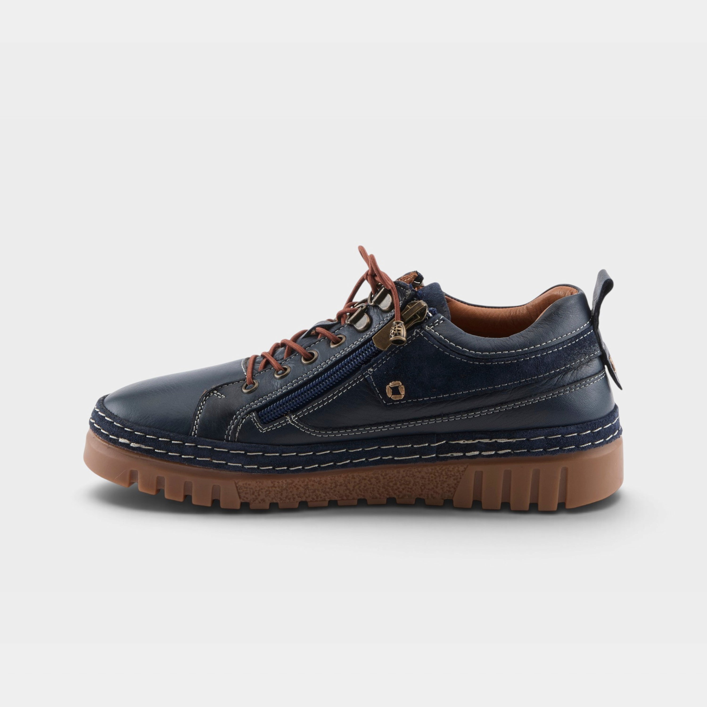Spring Step Lauria Navy Shoe