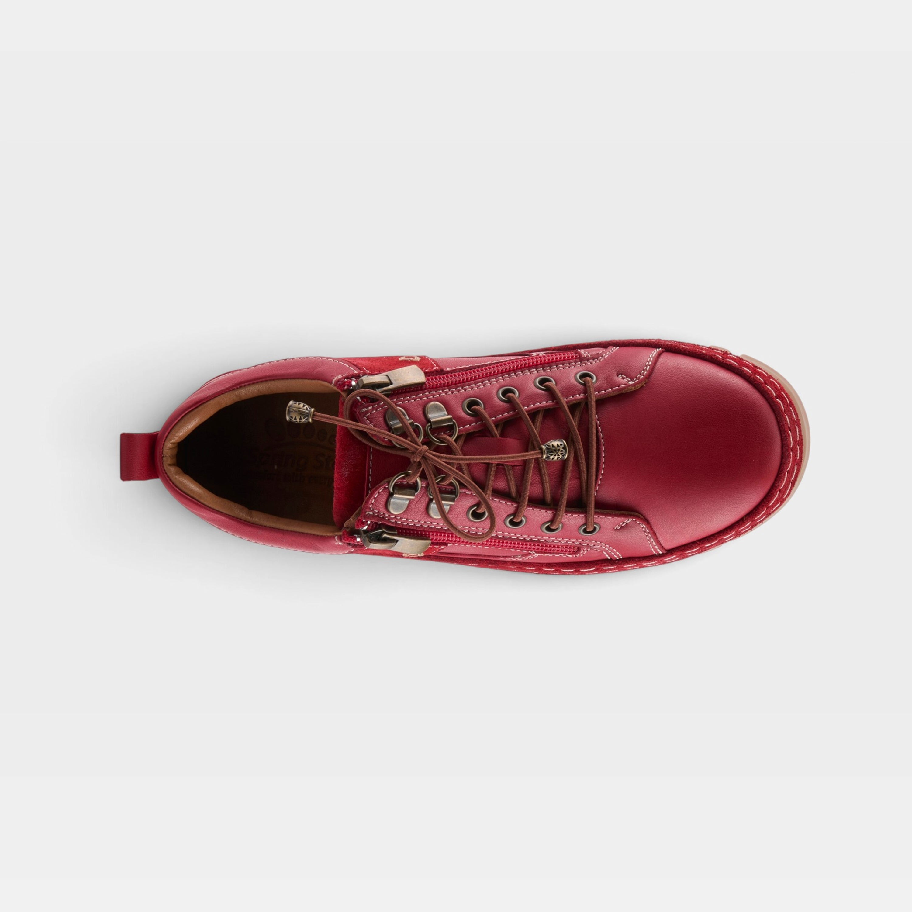 Spring Step Lauria Red Shoe