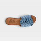 Spring Step Lavona Blue Slide Sandal