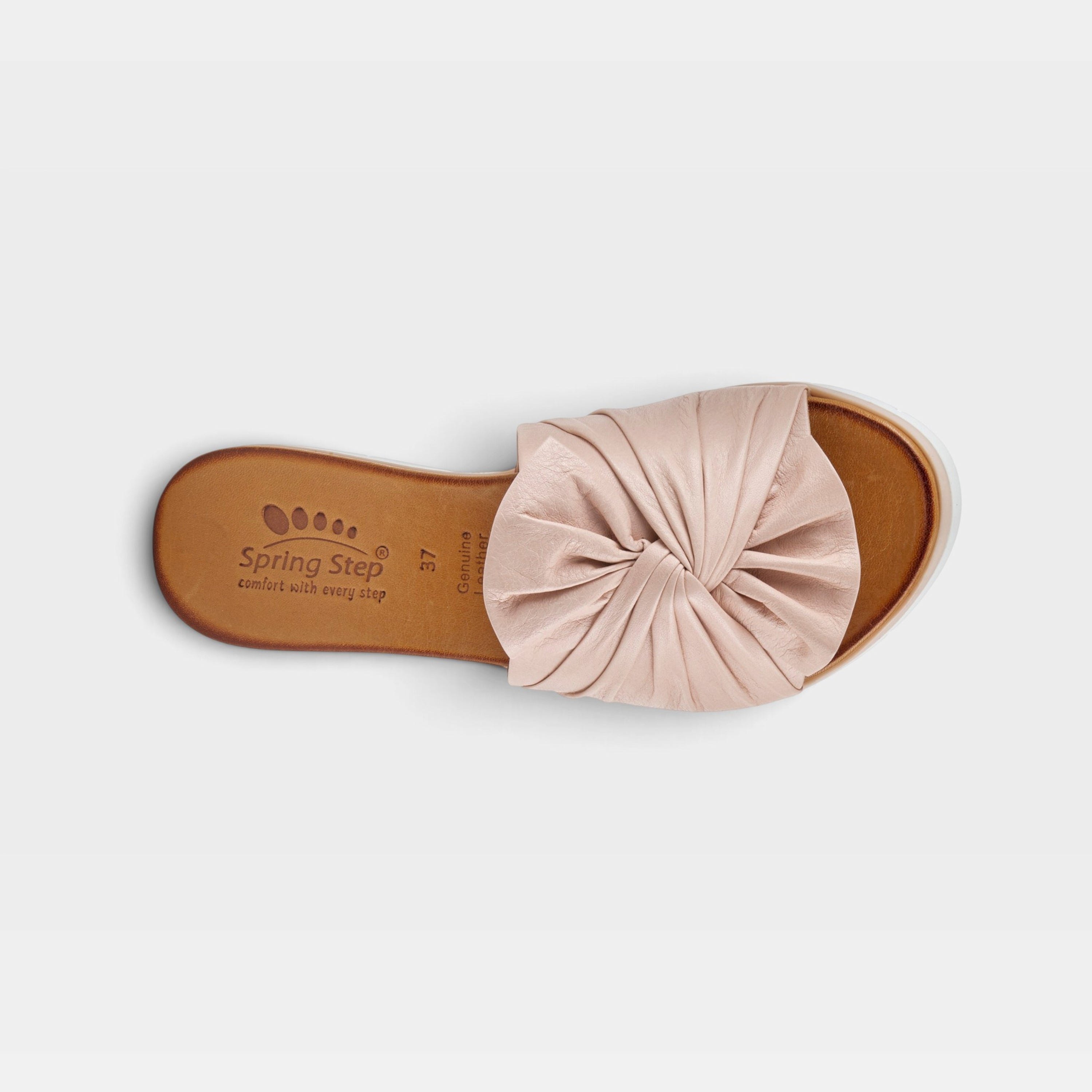 Spring Step Lavona Blush Slide Sandal