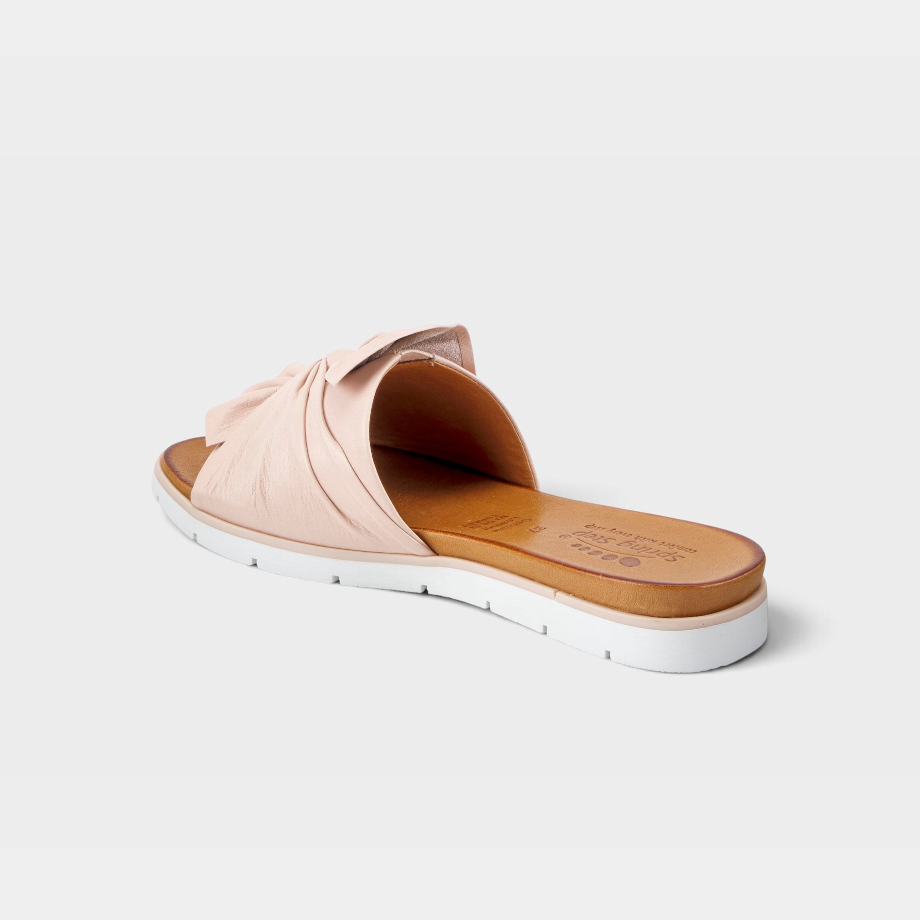 Spring Step Lavona Blush Slide Sandal