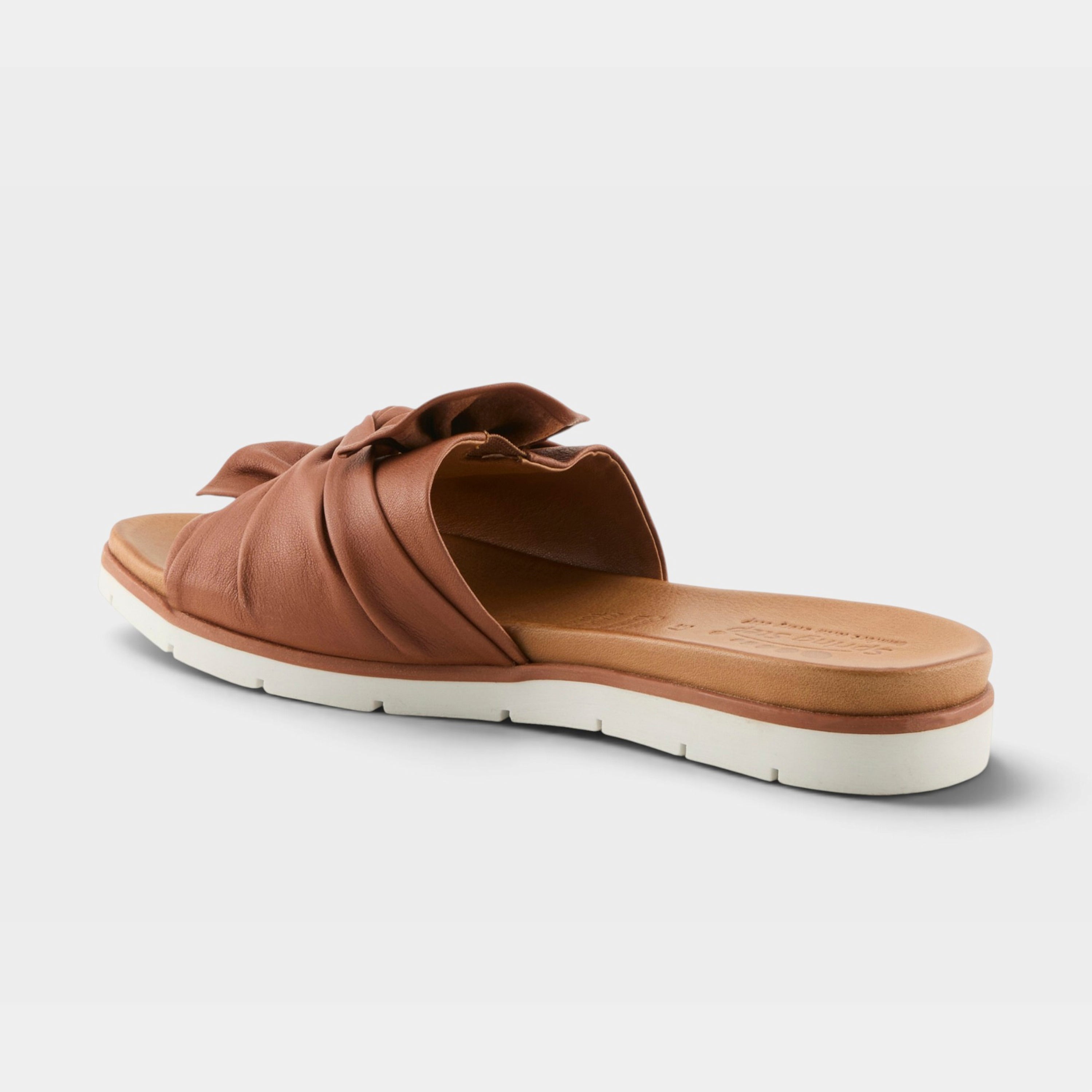 Spring Step Lavona Camel Slide Sandal