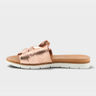 Spring Step Lavona Rose Gold Slide Sandal
