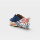 Spring Step Laylani Blue Suede Slide Sandal