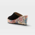 Spring Step Laylani Black Suede Slide Sandal
