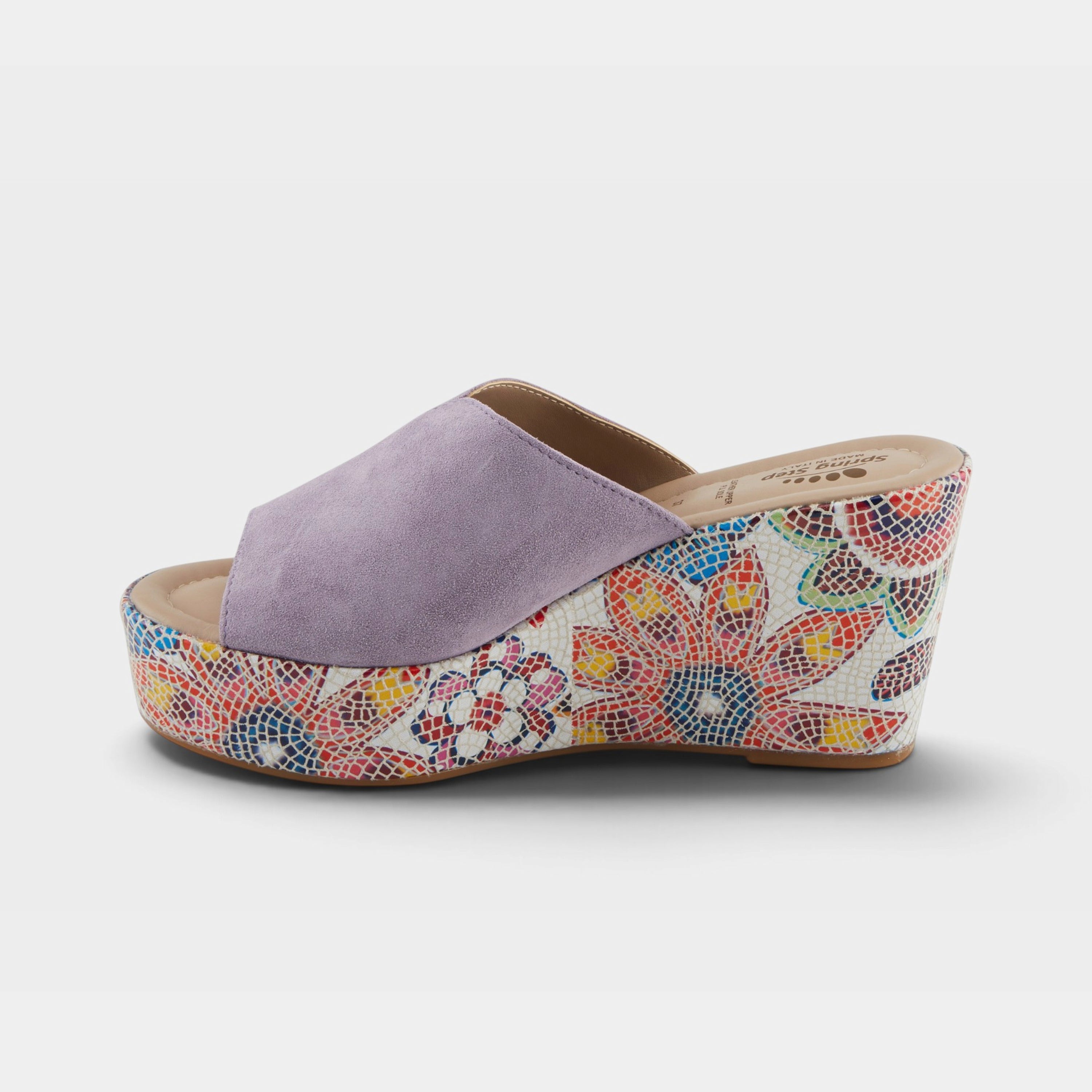 Spring Step Laylani Lavender Slide Sandal