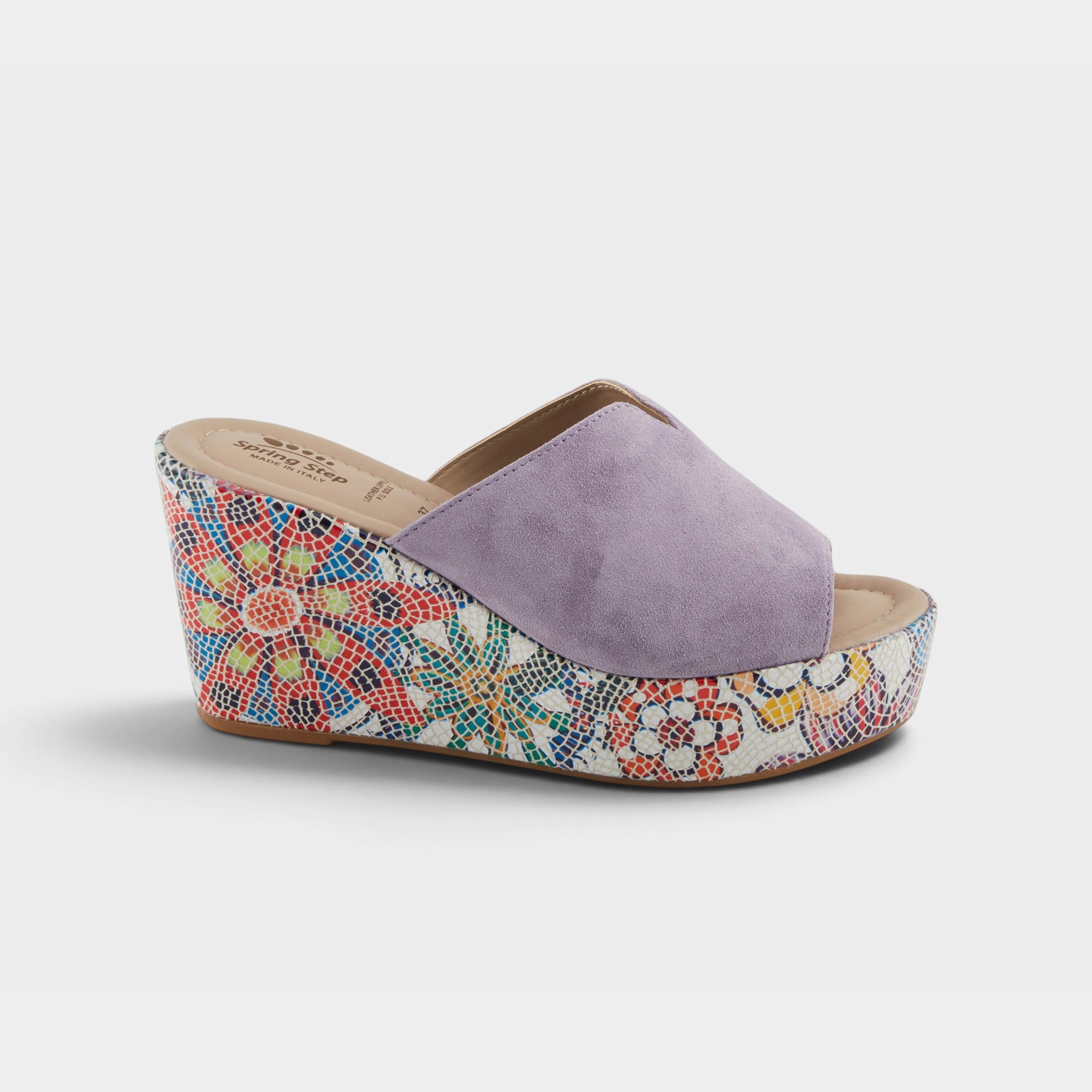 Spring Step Laylani Lavender Slide Sandal