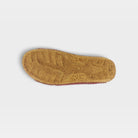 L'Artiste Leigh slide sandals in Red Multi, outsole view