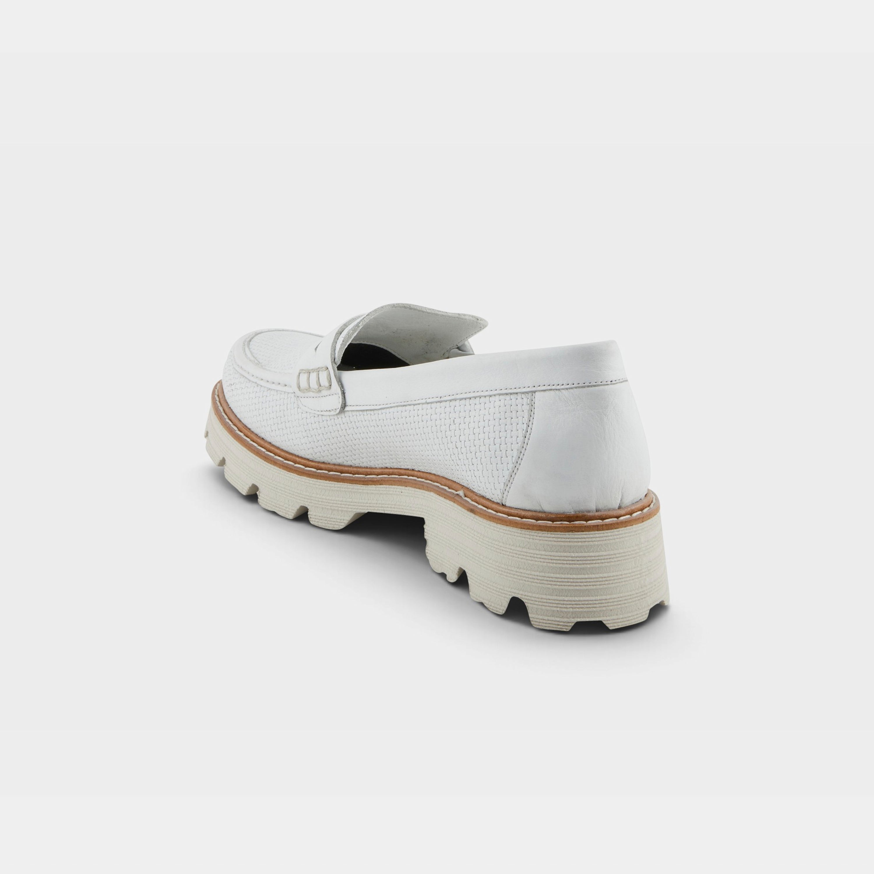 Spring Step Lexington White Loafer