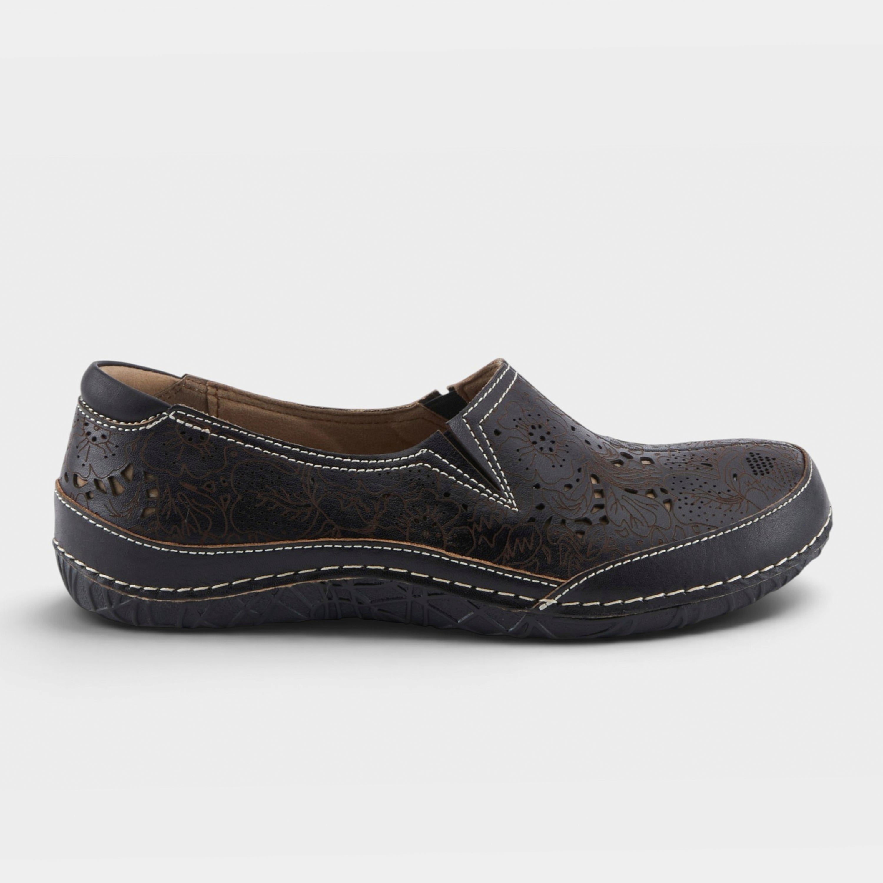 L'Artiste Libora slip-on shoes in Black, hero view