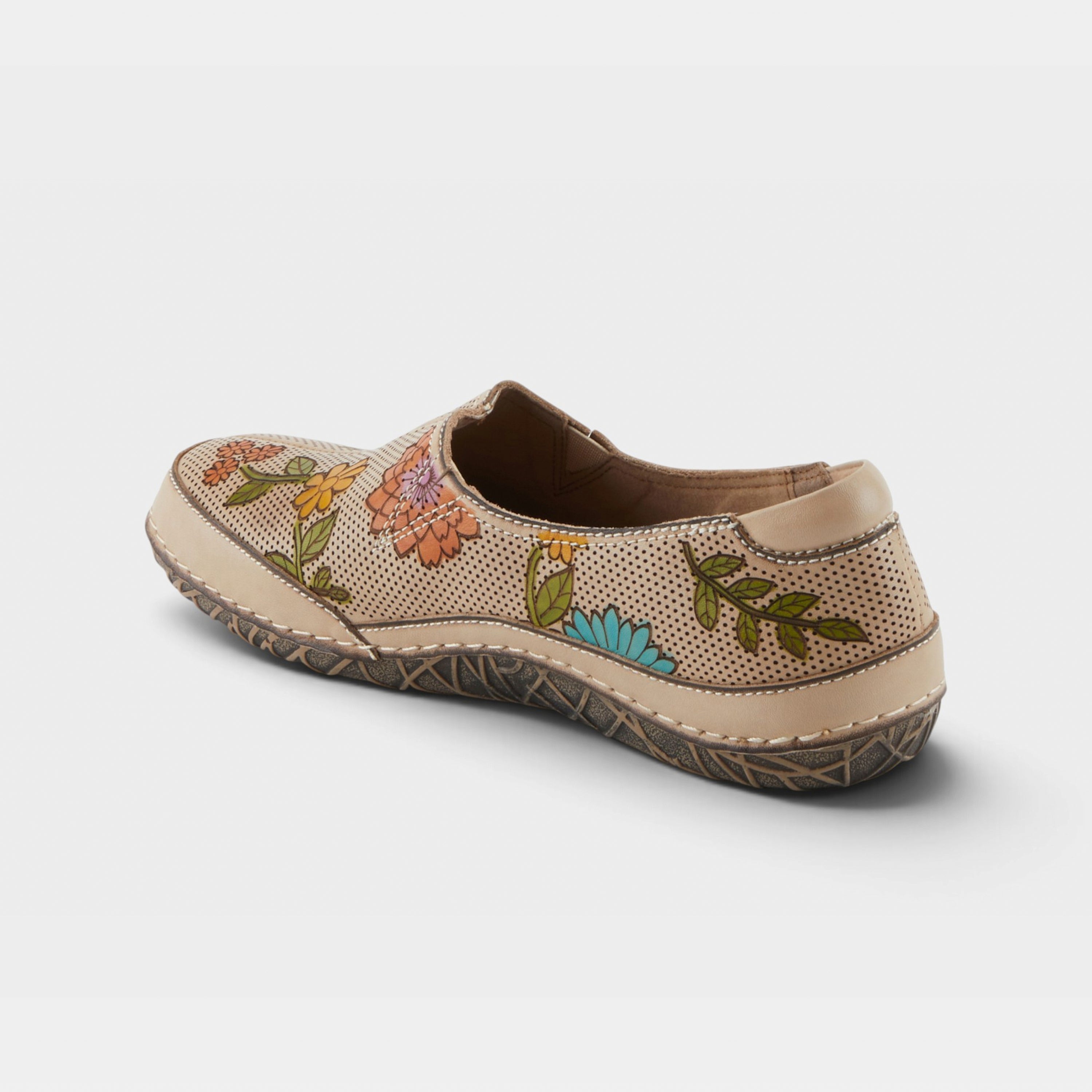 L'Artiste Libora-Delite shoes in Beige Multi, alternate angle view