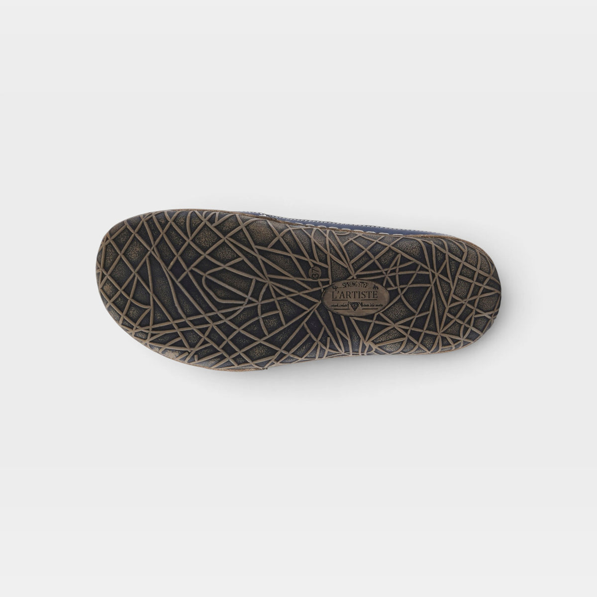 L'Artiste Libora-Delite shoes in Navy Multi, outsole view