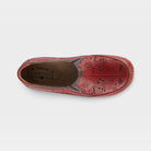 L'Artiste Libora slip-on shoes in Red, top view