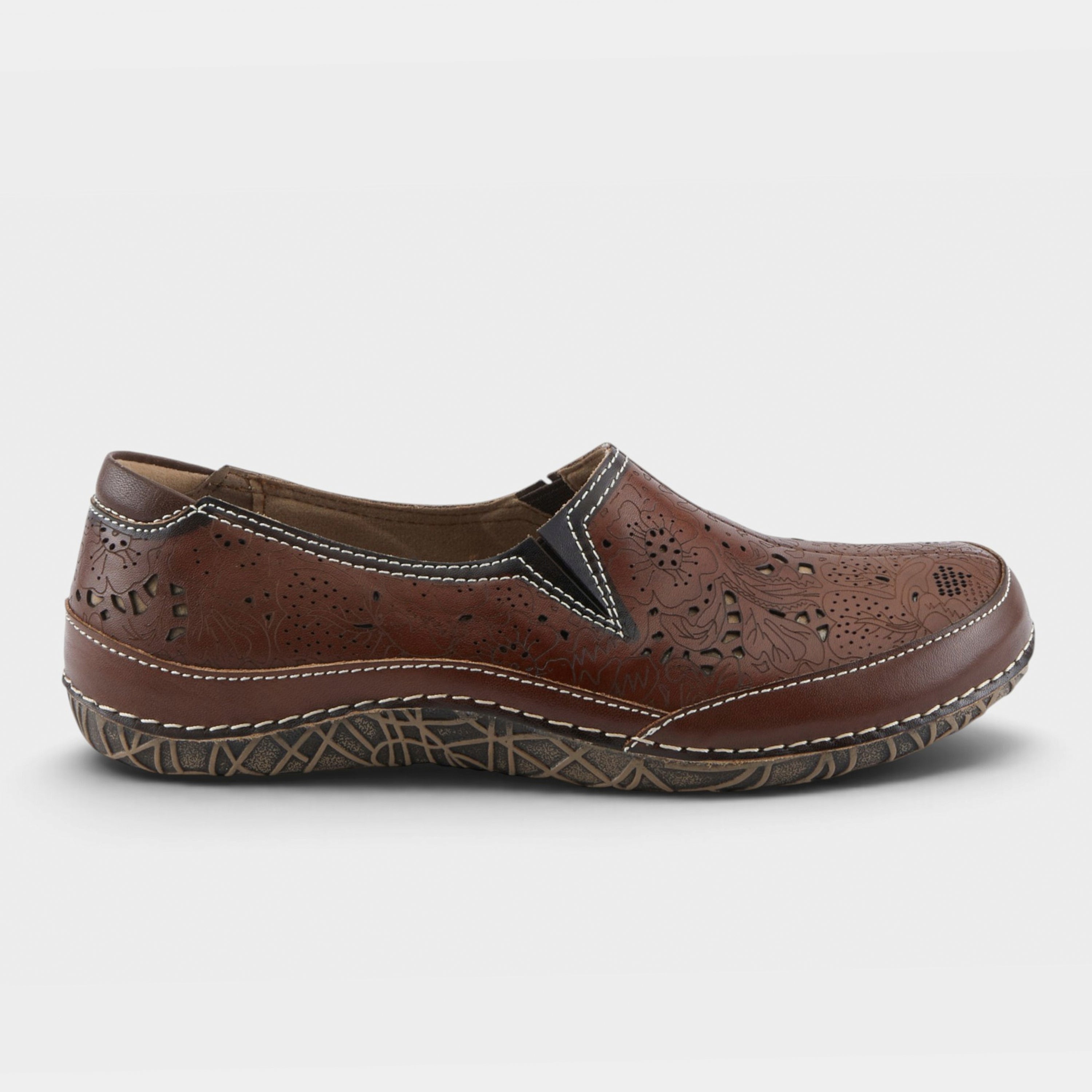 L'Artiste Libora slip-on shoes in Taupe, hero view