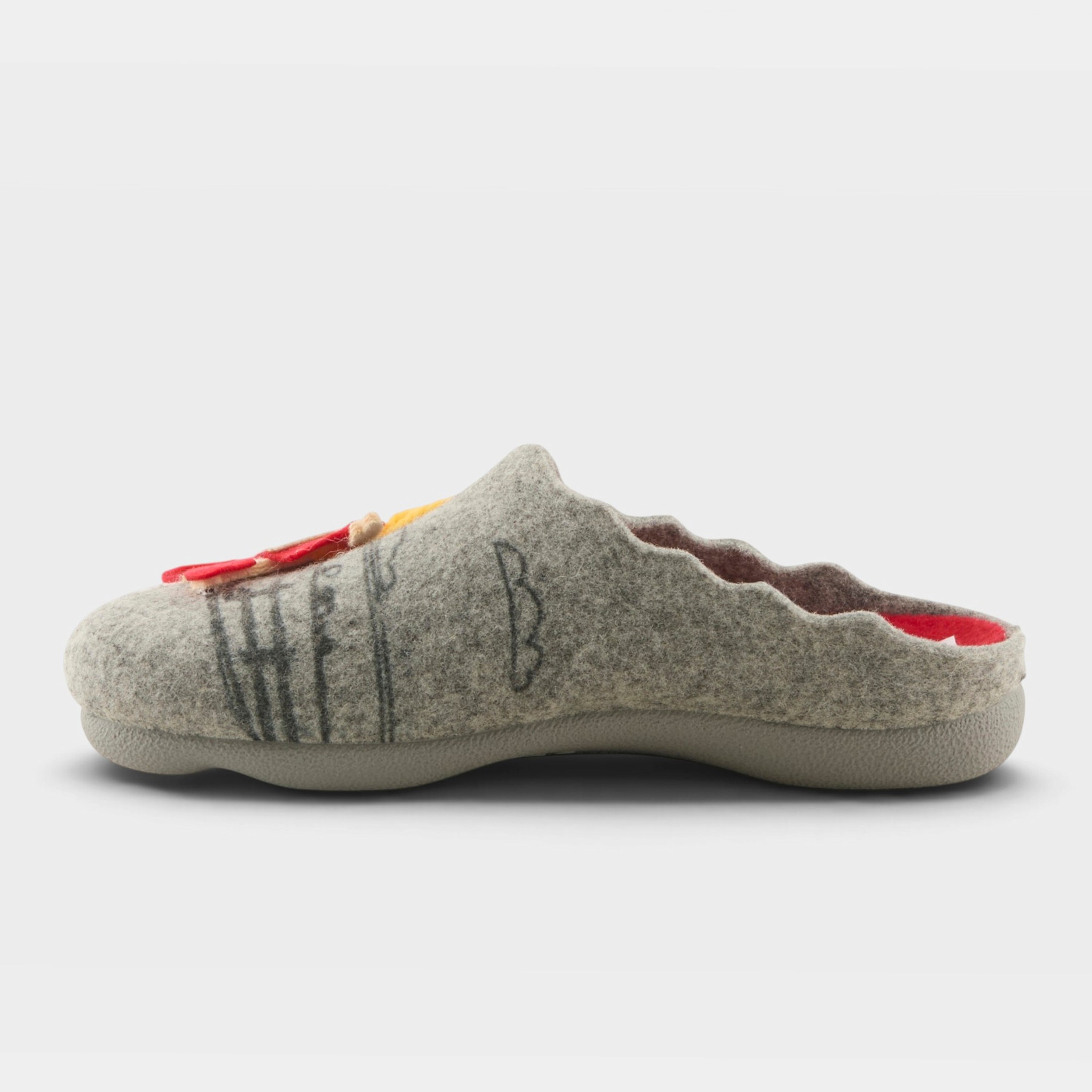 Flexus Lillamb Grey Slipper