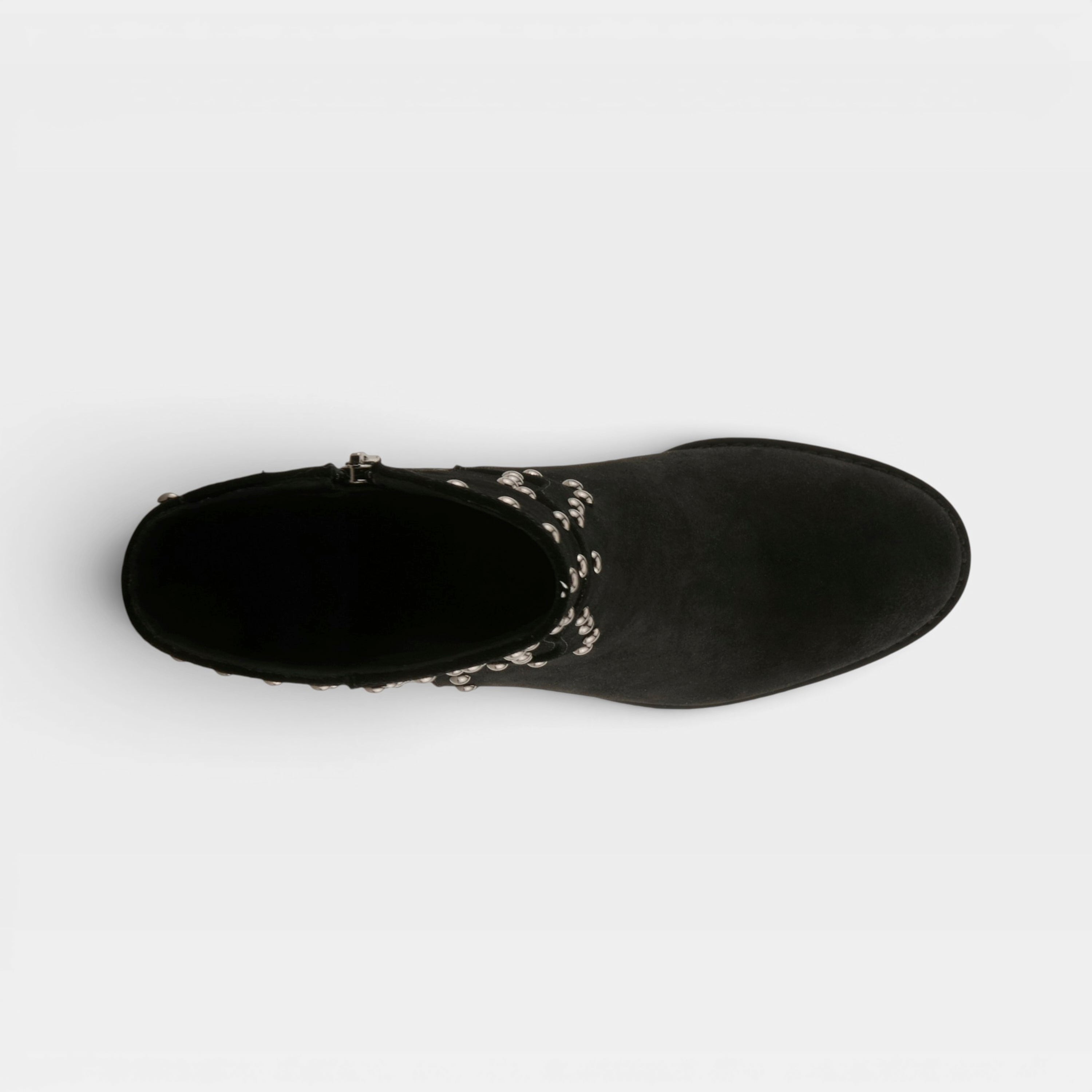 Azura Lilstudette Black Suede Boot