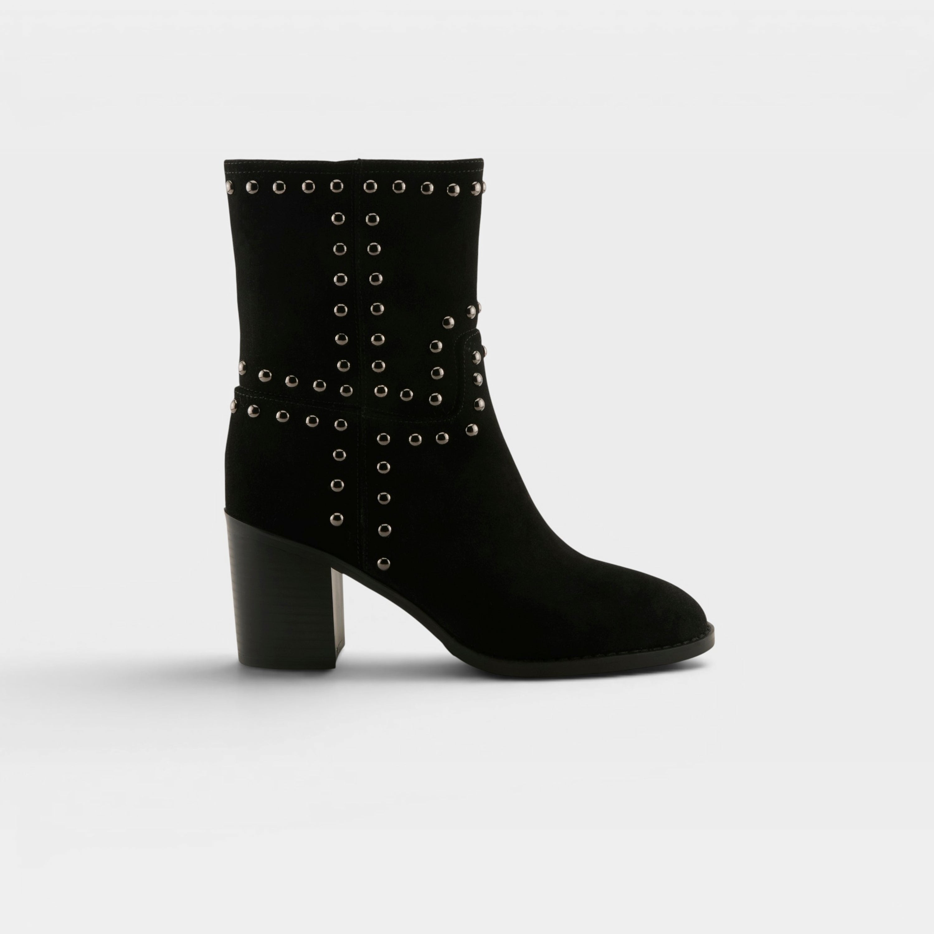 Azura Lilstudette Black Suede Boot