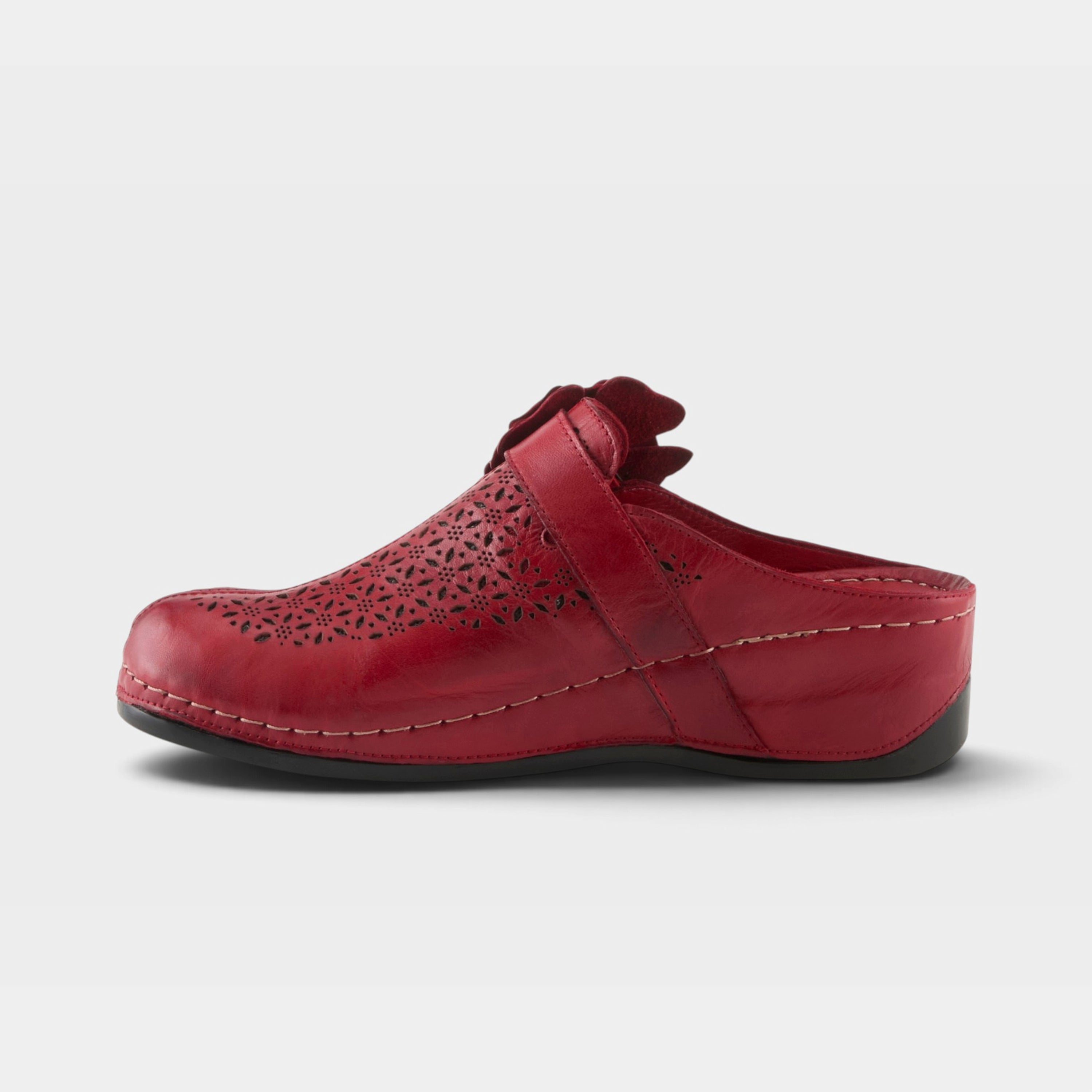 Spring Step Lilybean Red Clog