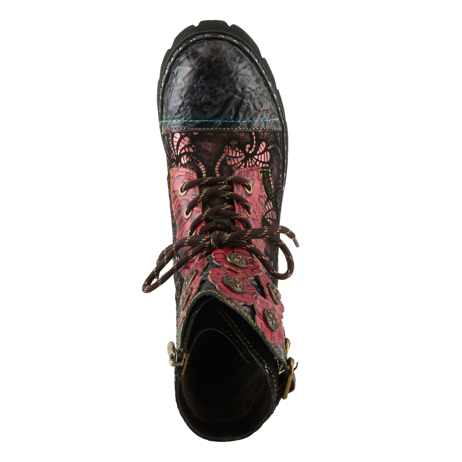 L'artiste Limitless Mid Calf Teal Boots โ Spring Step Shoes