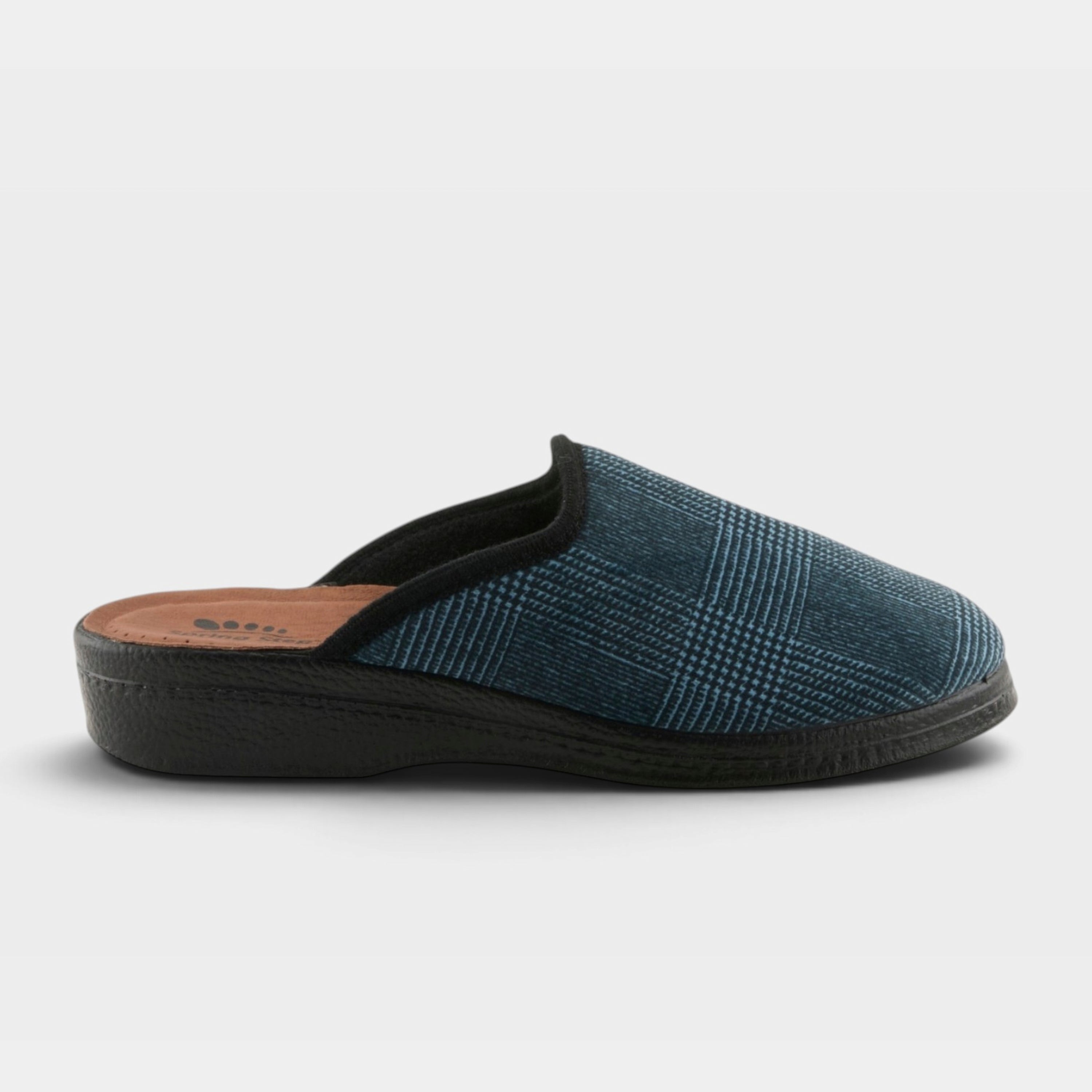 Spring Step Men Linizio Black Slipper