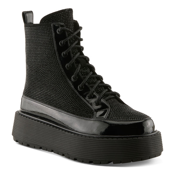 Platform Combat Boots Women – Mid Calf Trend – Spring Step Shoes