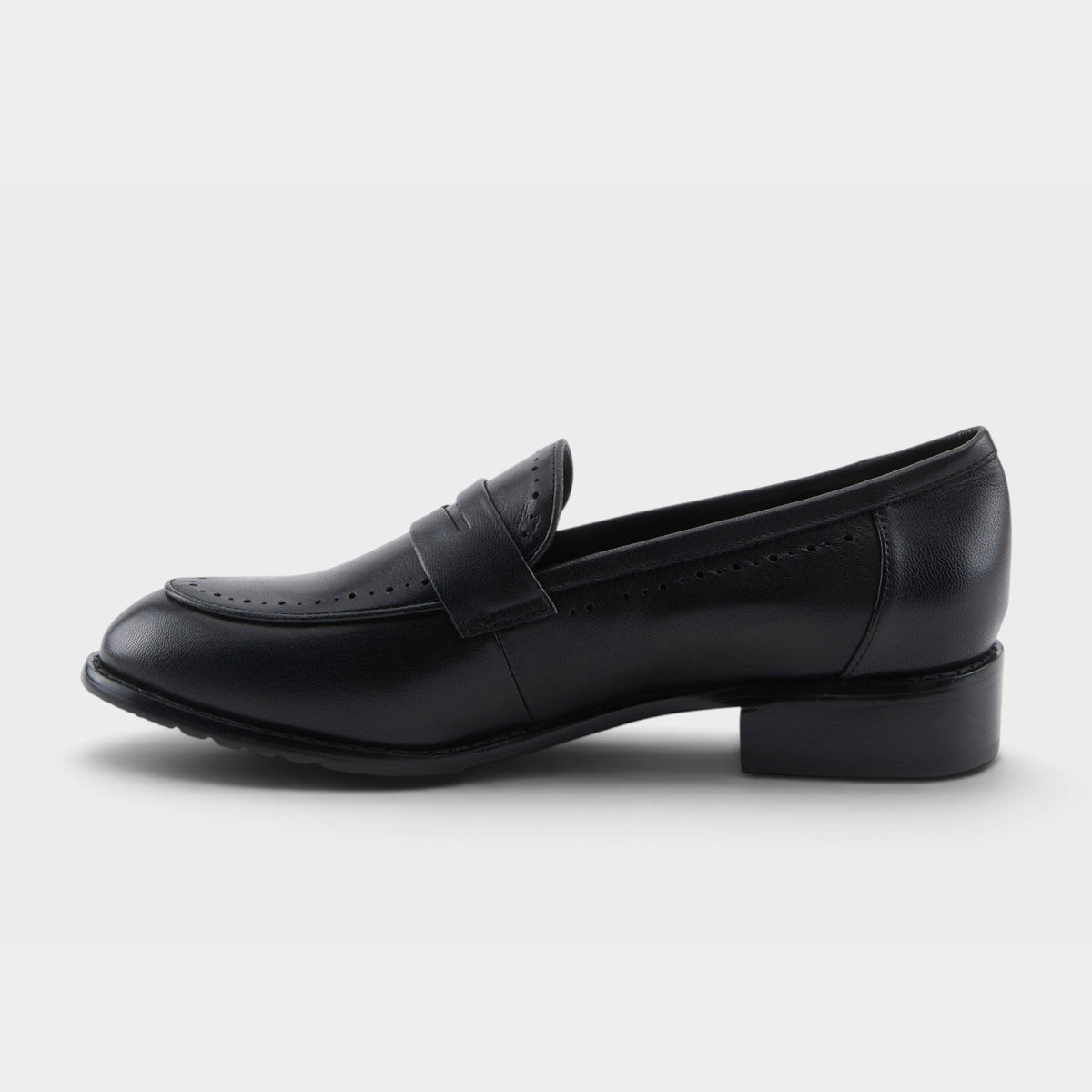 Spring Step Loafette Black Shoe