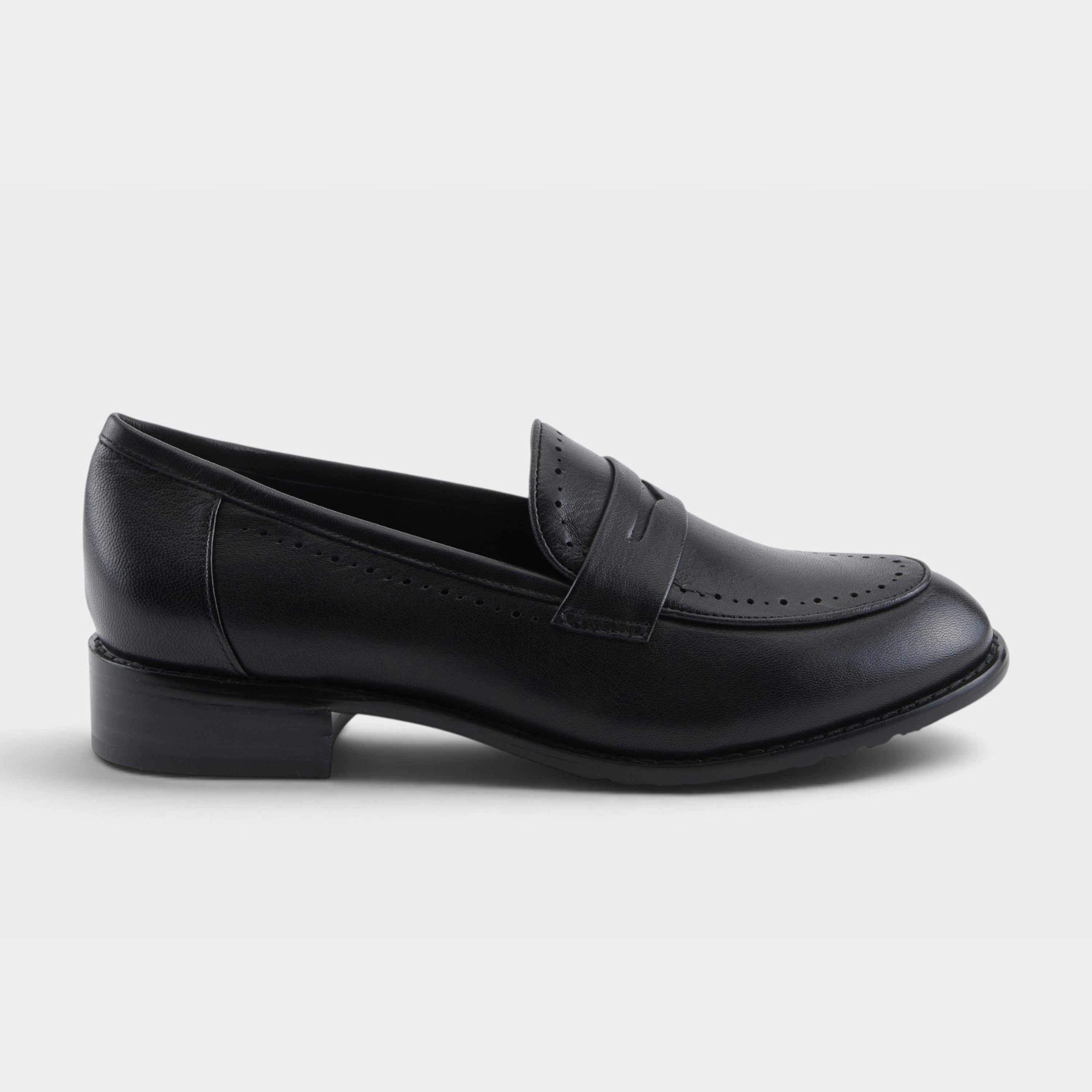 Spring Step Loafette Black Shoe