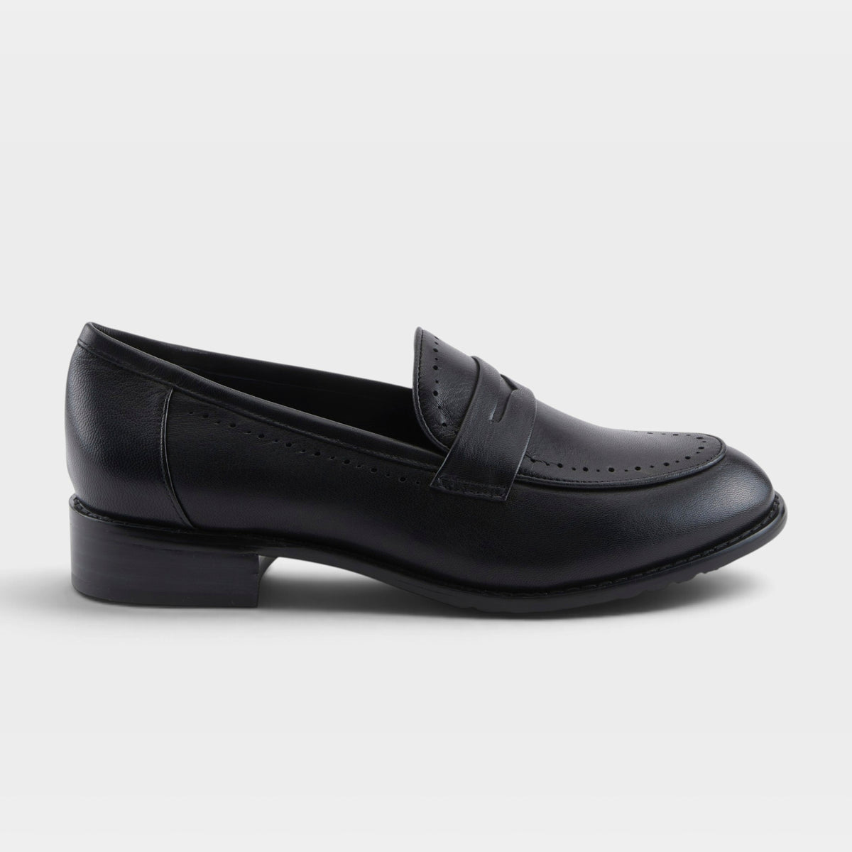 Spring Step Loafette Black Shoe