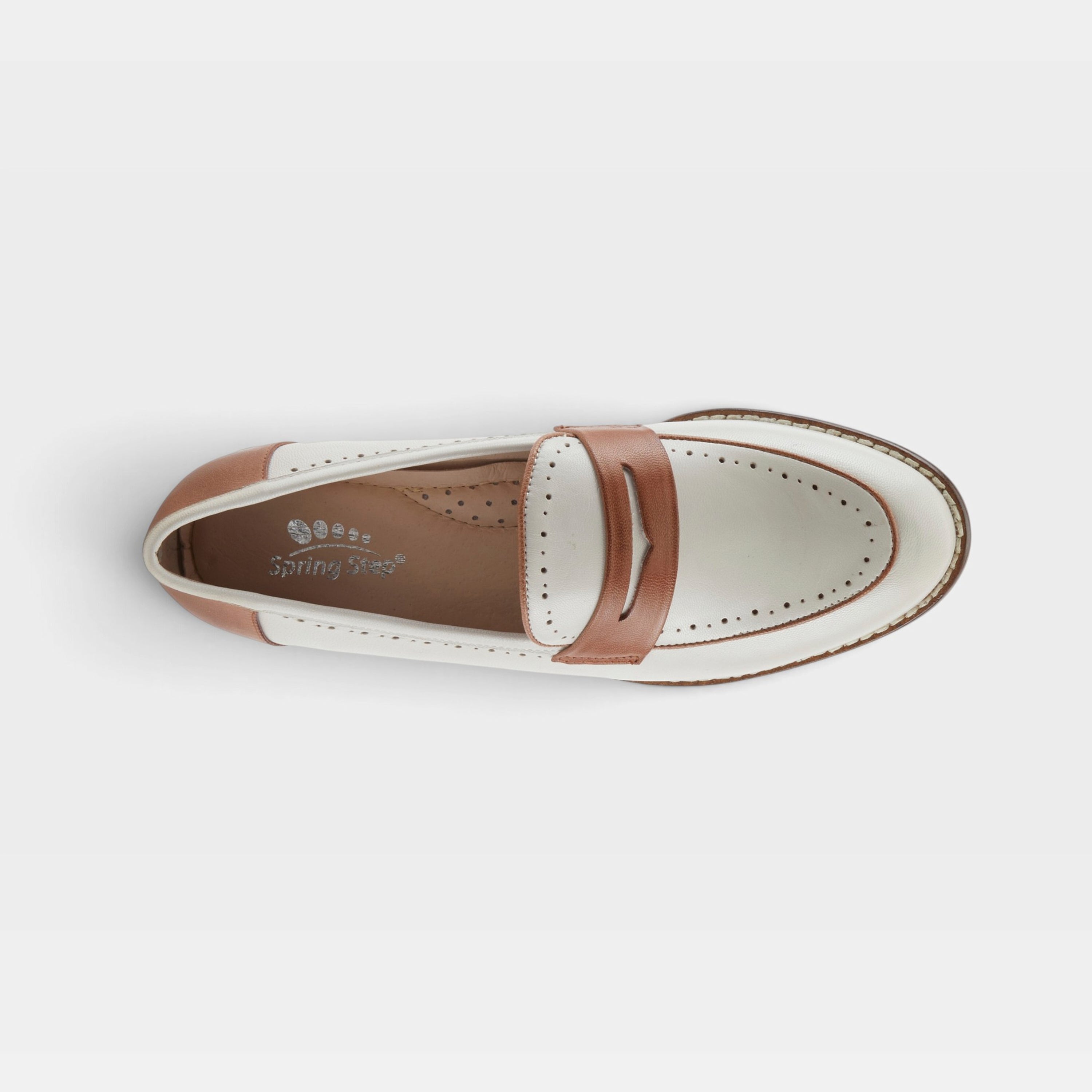 Spring Step Loafette Bone Multi Shoe