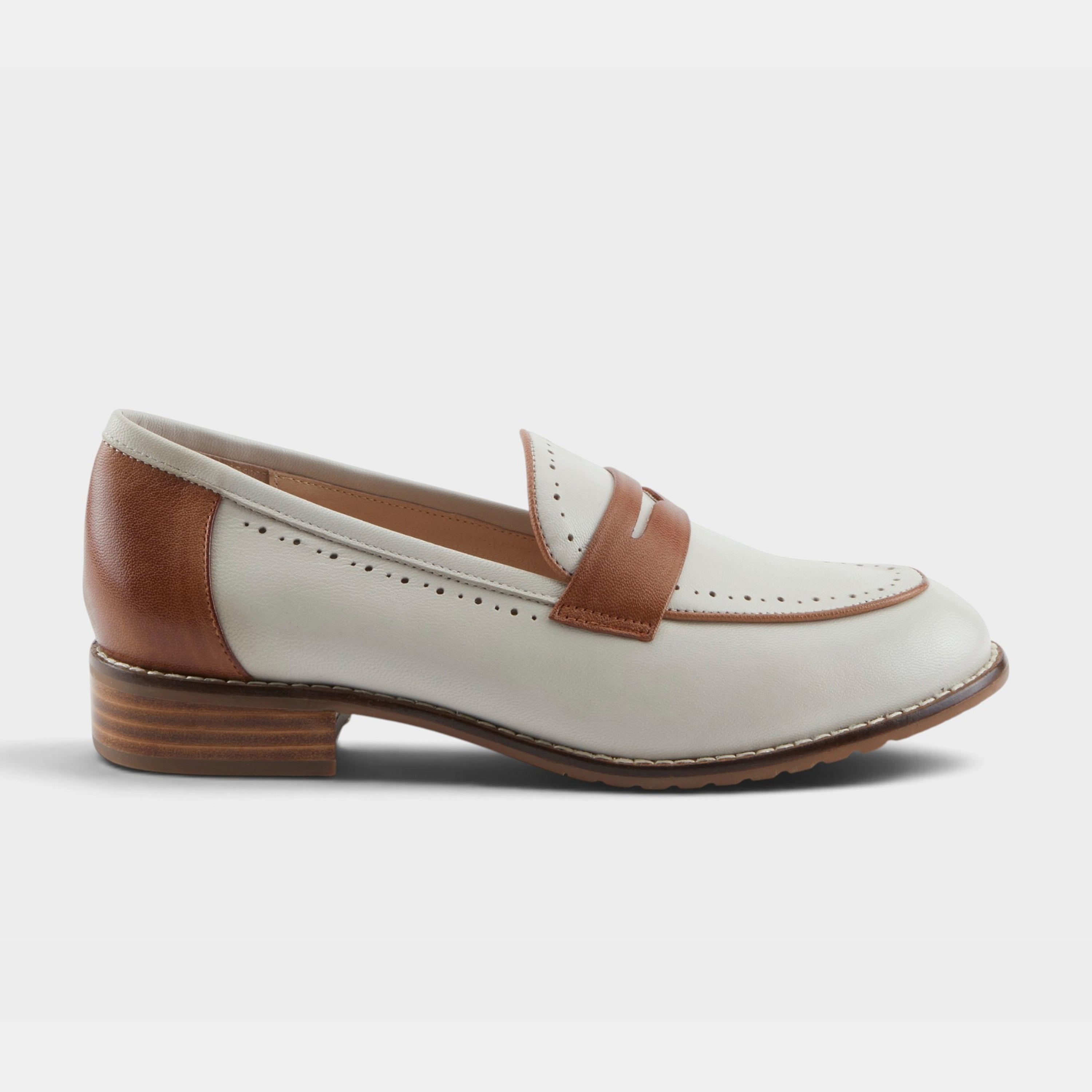 Spring Step Loafette Bone Multi Shoe