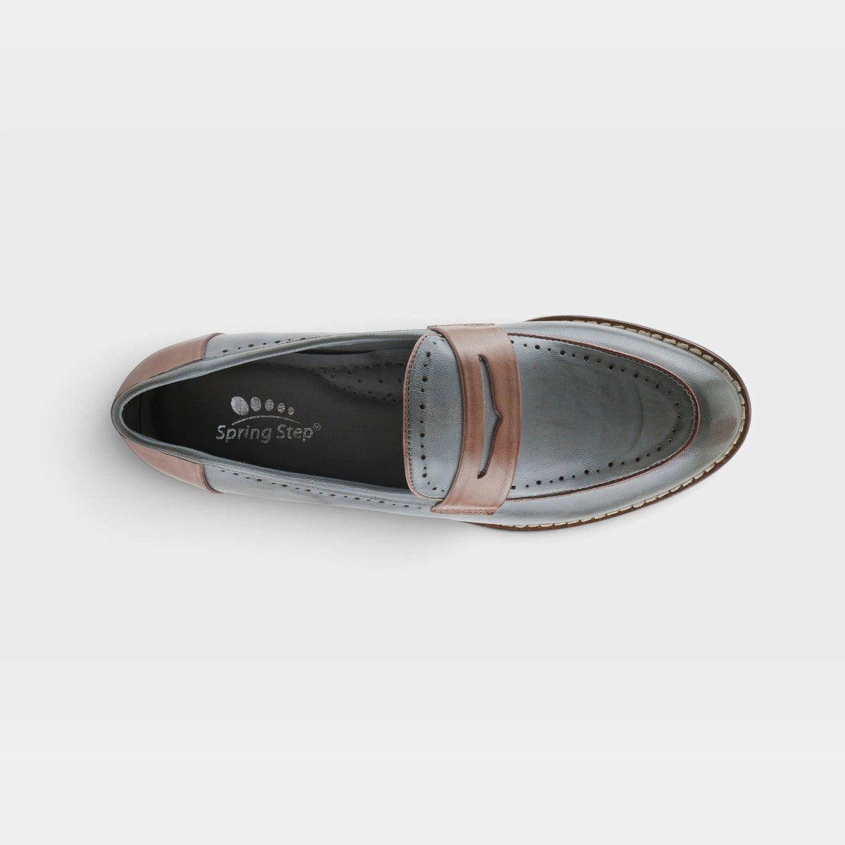 Spring Step Loafette Slate Multi Shoe